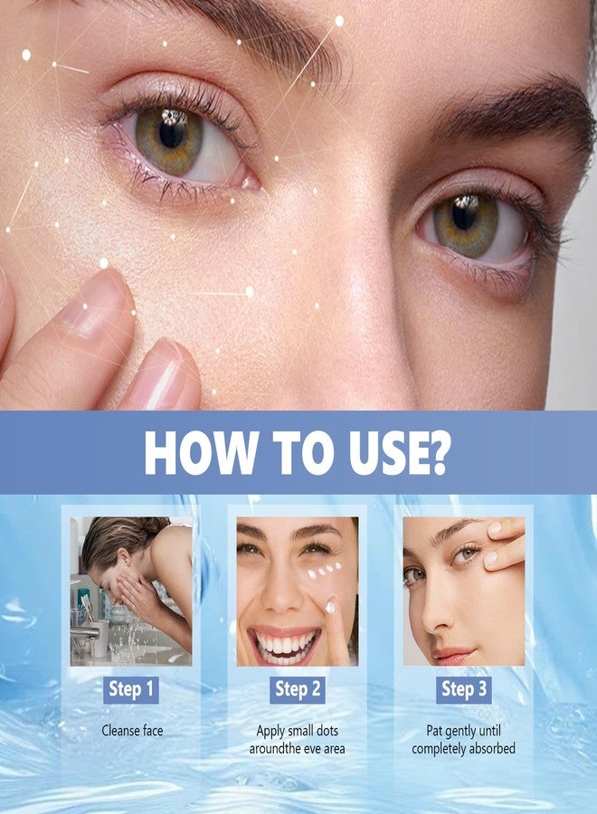 GROEI Retinol Eye Cream for Dark Circles & Wrinkles -Night Care Eye Cream with Collagen Hyaluronic Acid Effective in 3-4 Weeks to Fight Against Aging, Reduce Puffiness and Bags, All Skin Types - Image 4